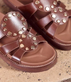 Femme Mellow Yellow Mules-Mules Ana