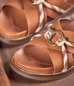 Femme Mellow Yellow Mules-Mules plates Elianor