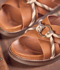 Femme Mellow Yellow Mules-Mules plates Elianor