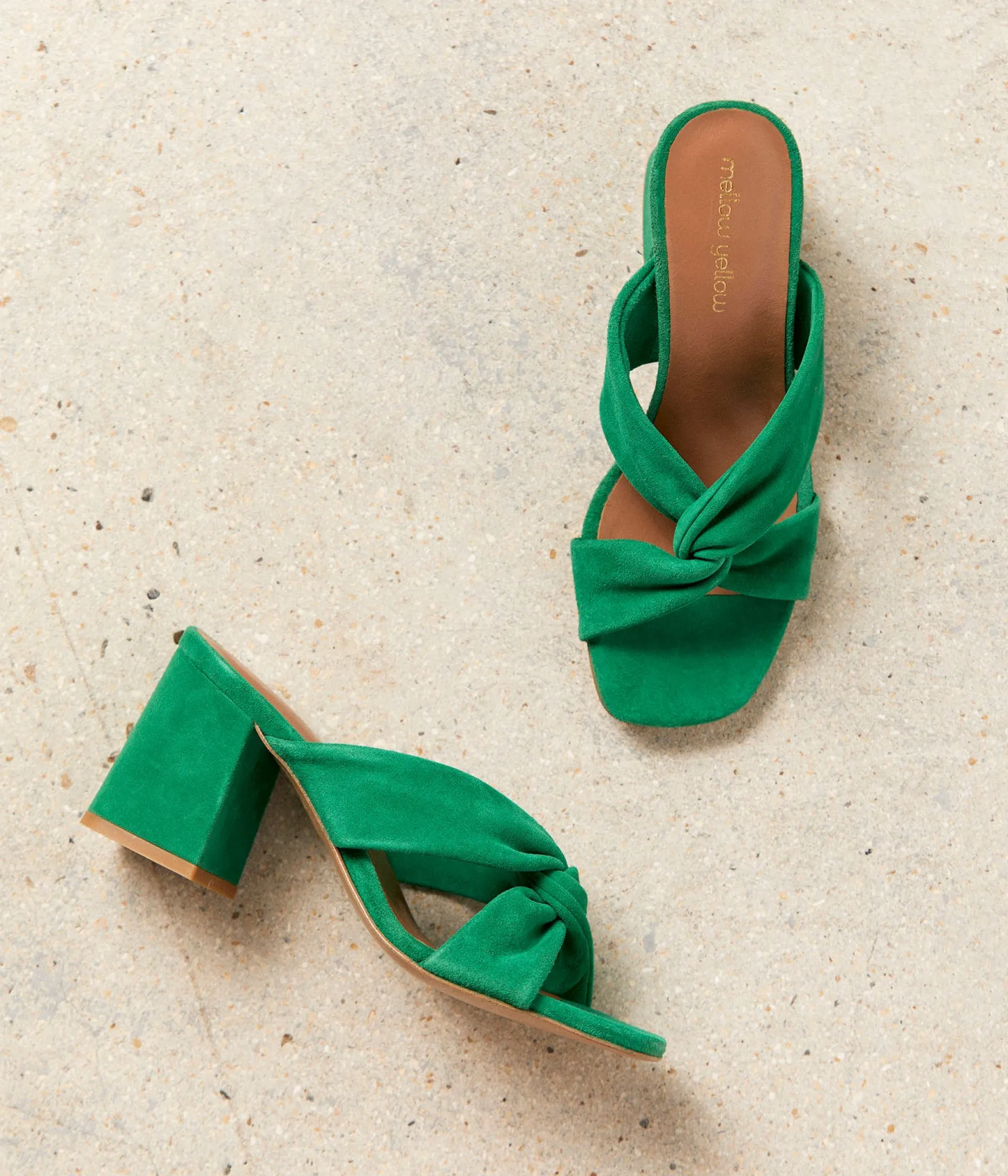 Femme Mellow Yellow Sandales-Mules es Marcia