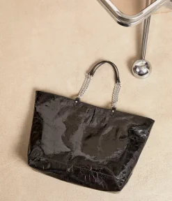 Mellow Yellow Sacs, Pochettes-Sac cabas verni Hardy