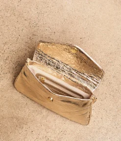 Mellow Yellow Sacs, Pochettes-Sac cuir froissé Martine