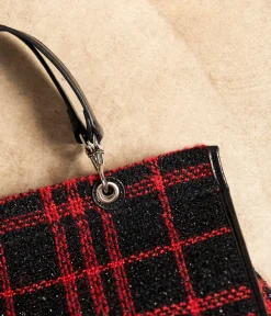 Mellow Yellow Sacs, Pochettes-Sac noir tweed Alphonsa