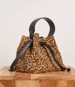 Mellow Yellow Sacs, Pochettes-Sac seau léopard Folk