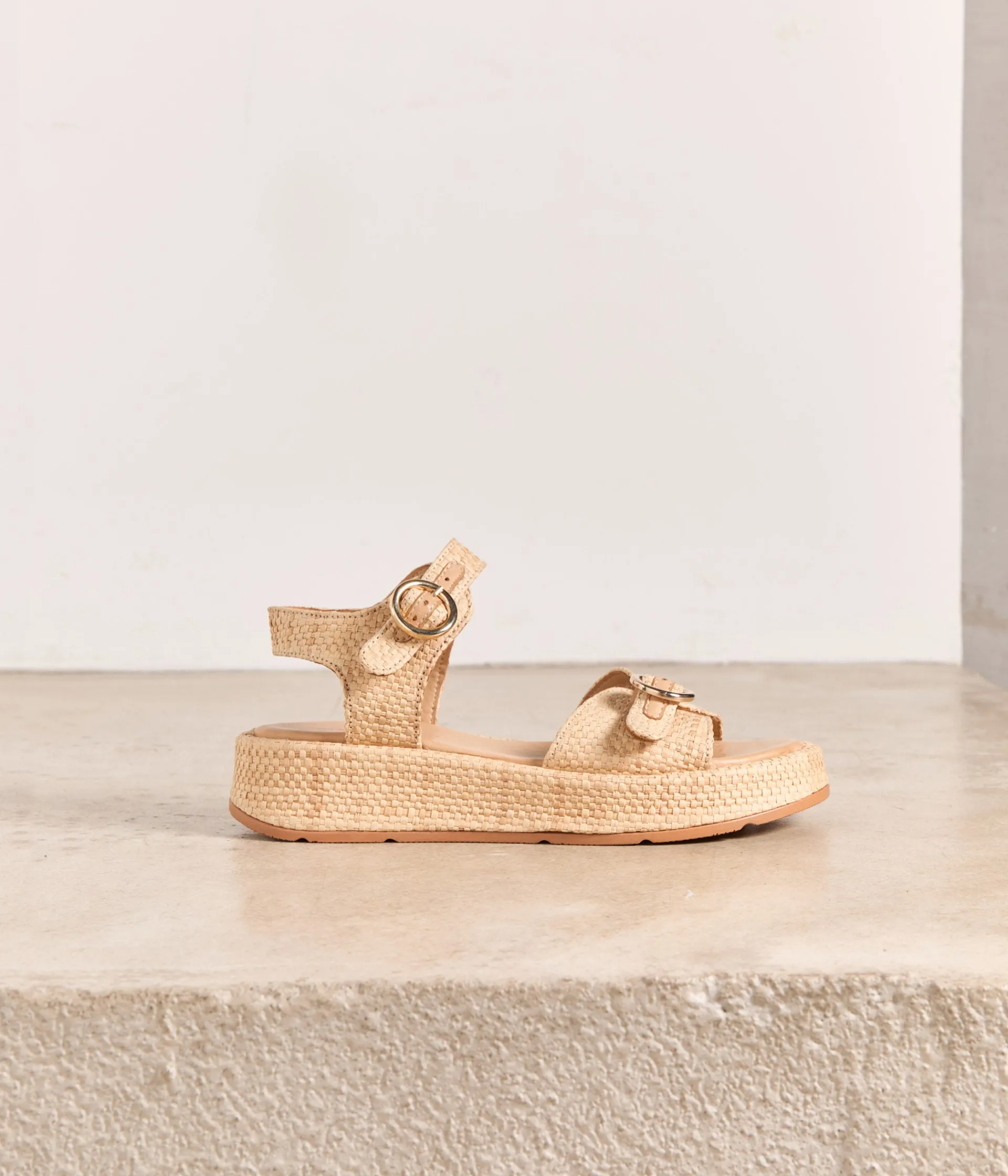 Femme Mellow Yellow Sandales-Sandales tressées Rivera