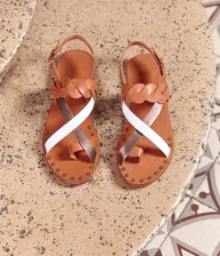 Femme Mellow Yellow Sandales-Sandales bicolores Eryn