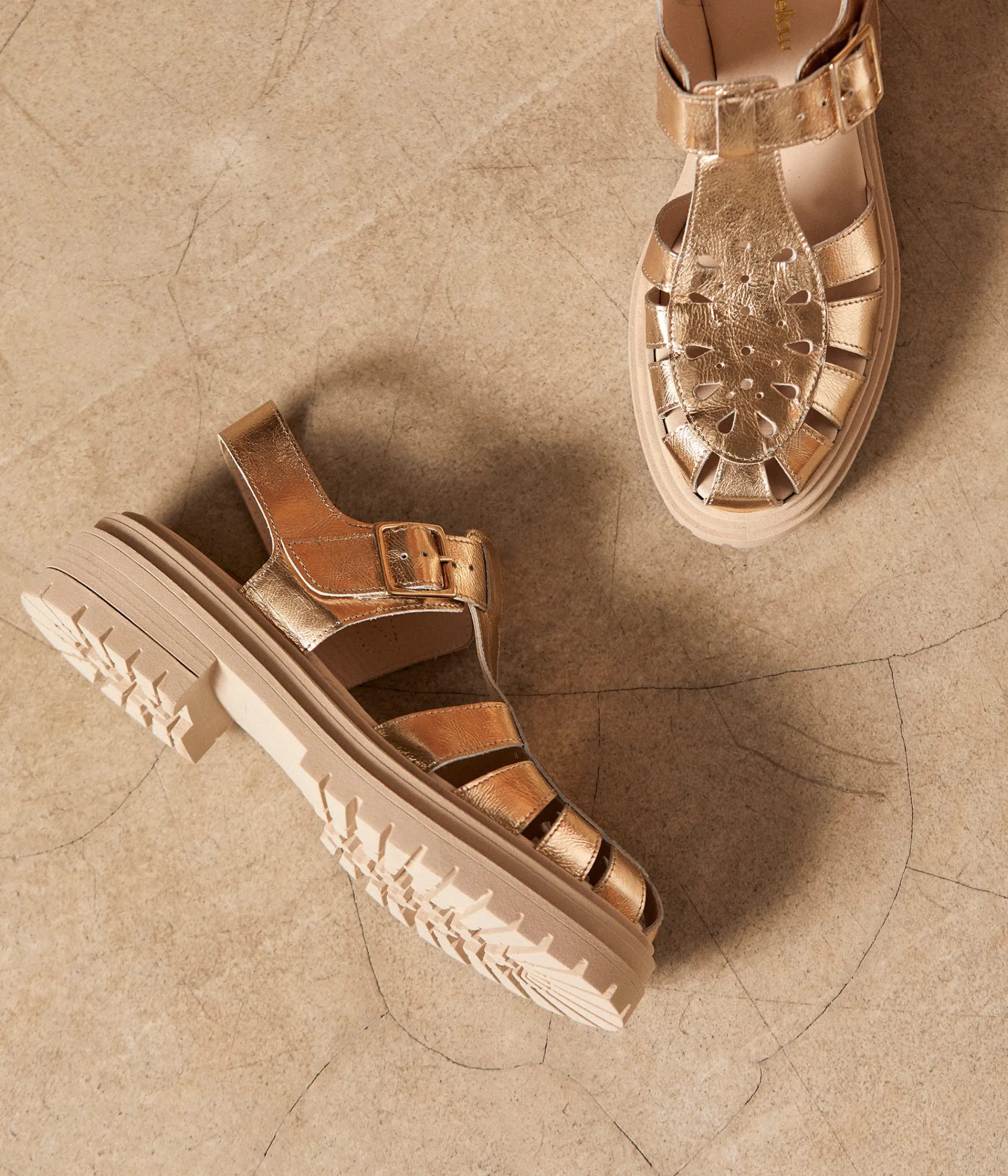 Femme Mellow Yellow Sandales-Sandales brides dées Lison