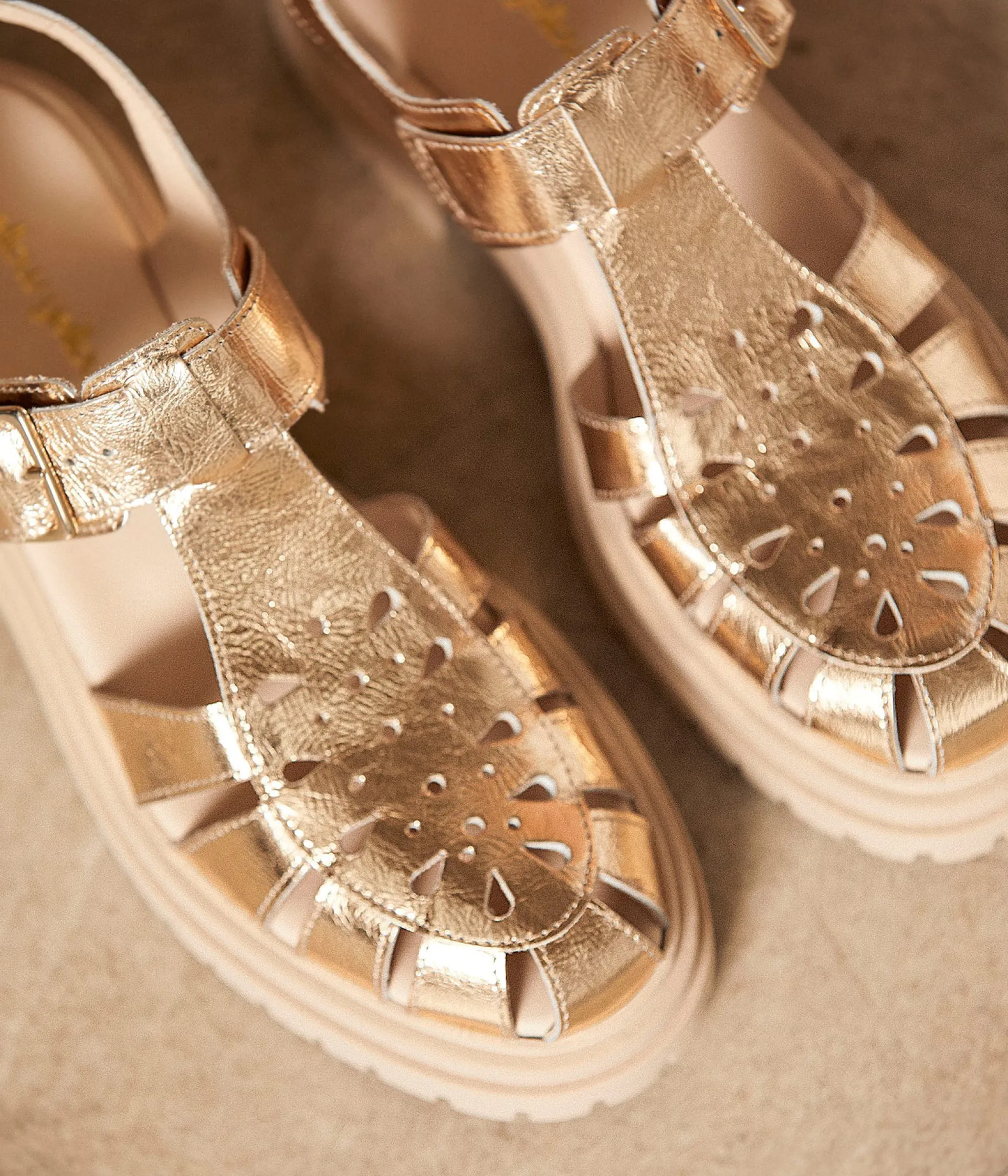 Femme Mellow Yellow Sandales-Sandales brides dées Lison