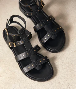 Femme Mellow Yellow Sandales, Mules-Sandales cloutées Cynthia