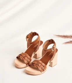 Femme Mellow Yellow Sandales-Sandales cognac Isabel