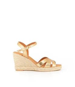 Femme Mellow Yellow Espadrilles-Sandales compensées dées Ellaria