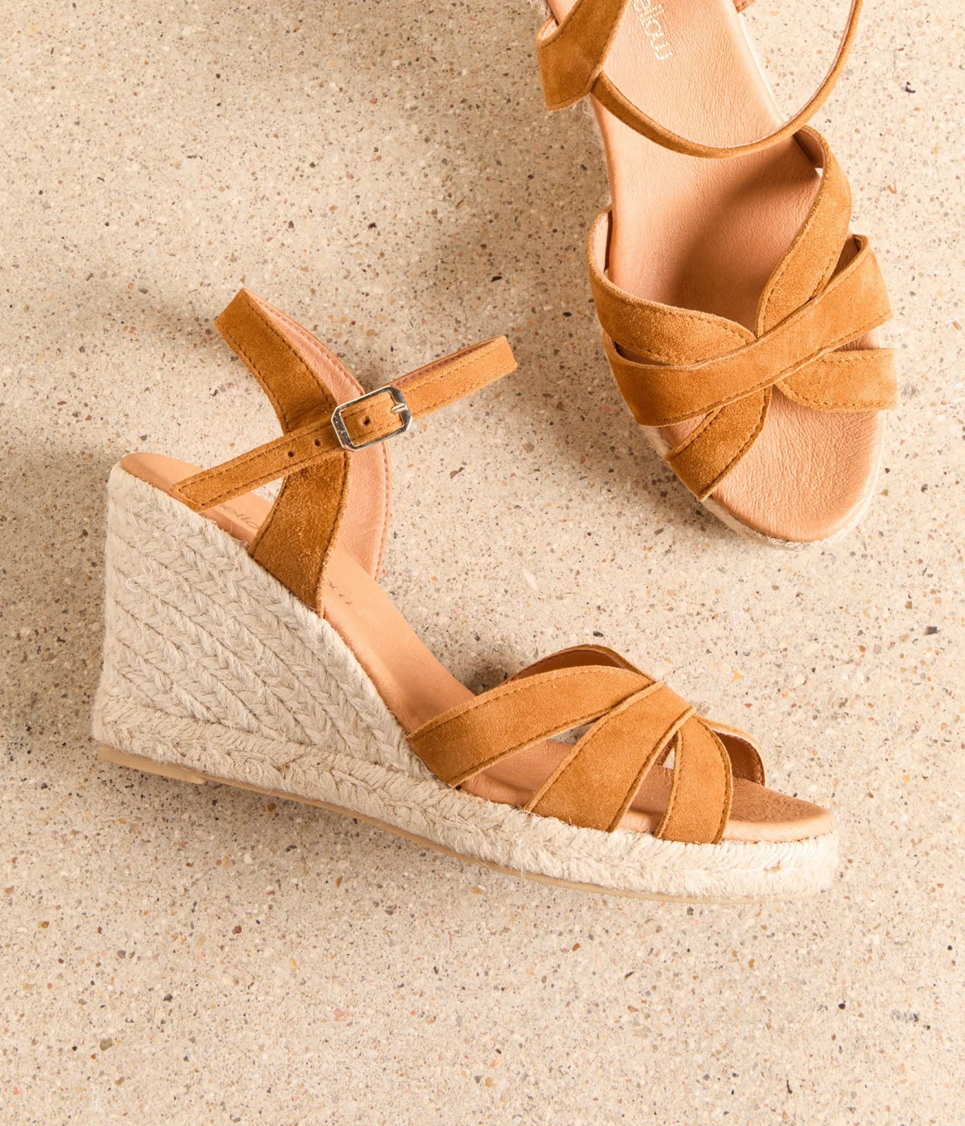 Femme Mellow Yellow Espadrilles-Sandales compensées Ellaria