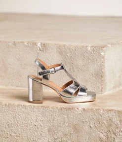 Femme Mellow Yellow Sandales-Sandales cuir é Aude