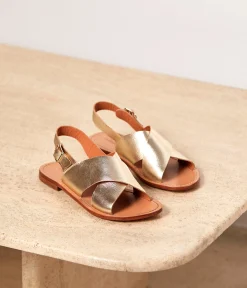 Femme Mellow Yellow Sandales, Mules-Sandales cuir dé Amina