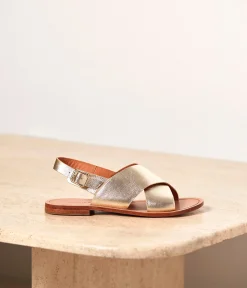 Femme Mellow Yellow Sandales, Mules-Sandales cuir dé Amina