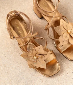 Femme Mellow Yellow Sandales-Sandales dées fleur Fie