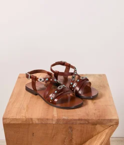 Femme Mellow Yellow Sandales-Sandales en cuir Charlie