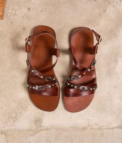 Femme Mellow Yellow Sandales-Sandales en cuir Charlie