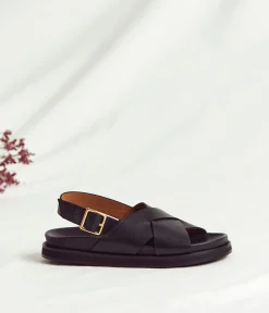 Femme Mellow Yellow Sandales-Sandales en cuir Héloise