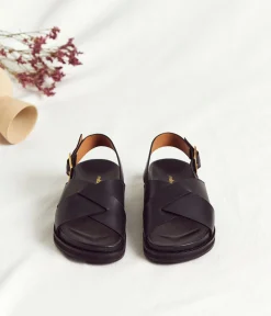 Femme Mellow Yellow Sandales-Sandales en cuir Héloise