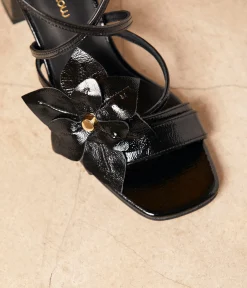 Femme Mellow Yellow Sandales-Sandales fleurs es Fiore