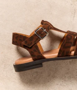 Femme Mellow Yellow Sandales-Sandales léopard Isadora