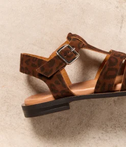 Femme Mellow Yellow Sandales-Sandales léopard Isadora