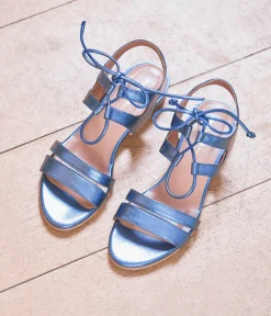 Femme Mellow Yellow Sandales-Sandales métallisées Rachel