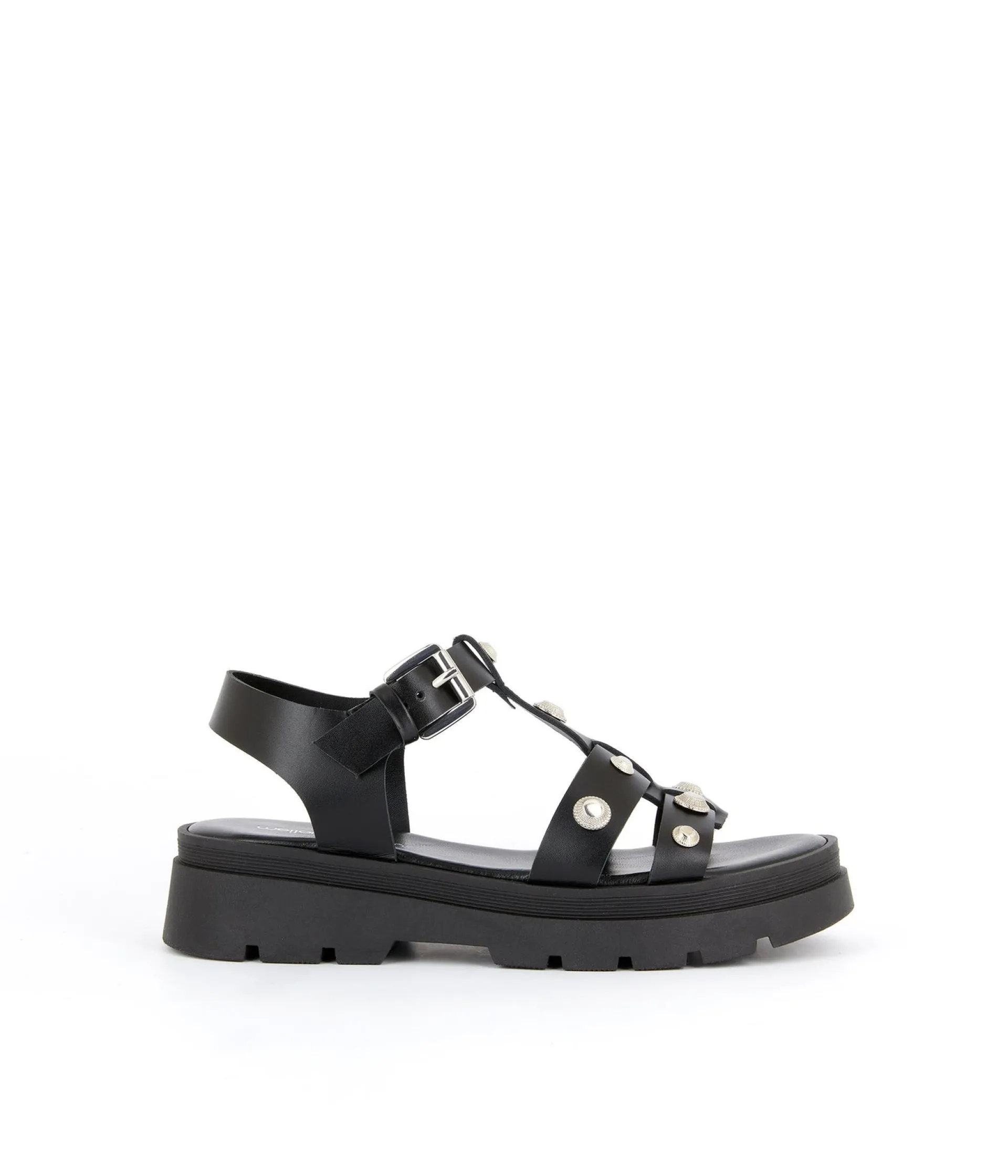 Femme Mellow Yellow Sandales, Mules-Sandales es cloutées Precy