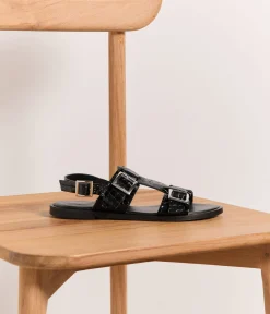 Femme Mellow Yellow Sandales-Sandales es croco Nikki