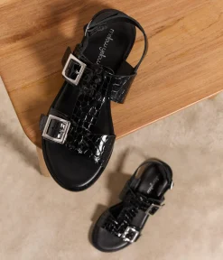 Femme Mellow Yellow Sandales-Sandales es croco Nikki