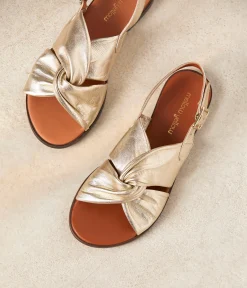 Femme Mellow Yellow Sandales, Mules-Sandales plates dées Hazel