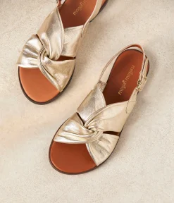 Femme Mellow Yellow Sandales, Mules-Sandales plates dées Hazel