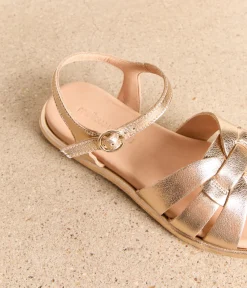 Femme Mellow Yellow Sandales-Sandales plates dées Velina