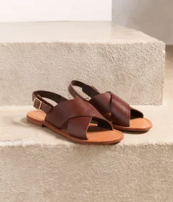 Femme Mellow Yellow Sandales-Sandales plates Amina