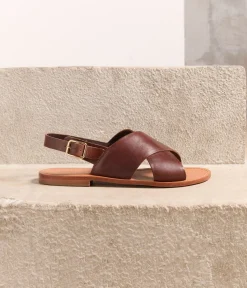 Femme Mellow Yellow Sandales-Sandales plates Amina