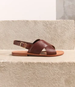 Femme Mellow Yellow Sandales-Sandales plates Amina