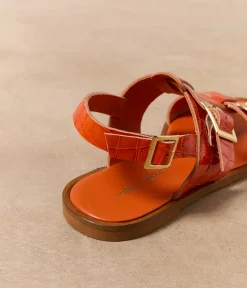 Femme Mellow Yellow Sandales-Sandales plates Nikki