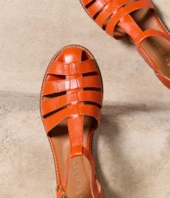 Femme Mellow Yellow Sandales-Sandales plates Valentine