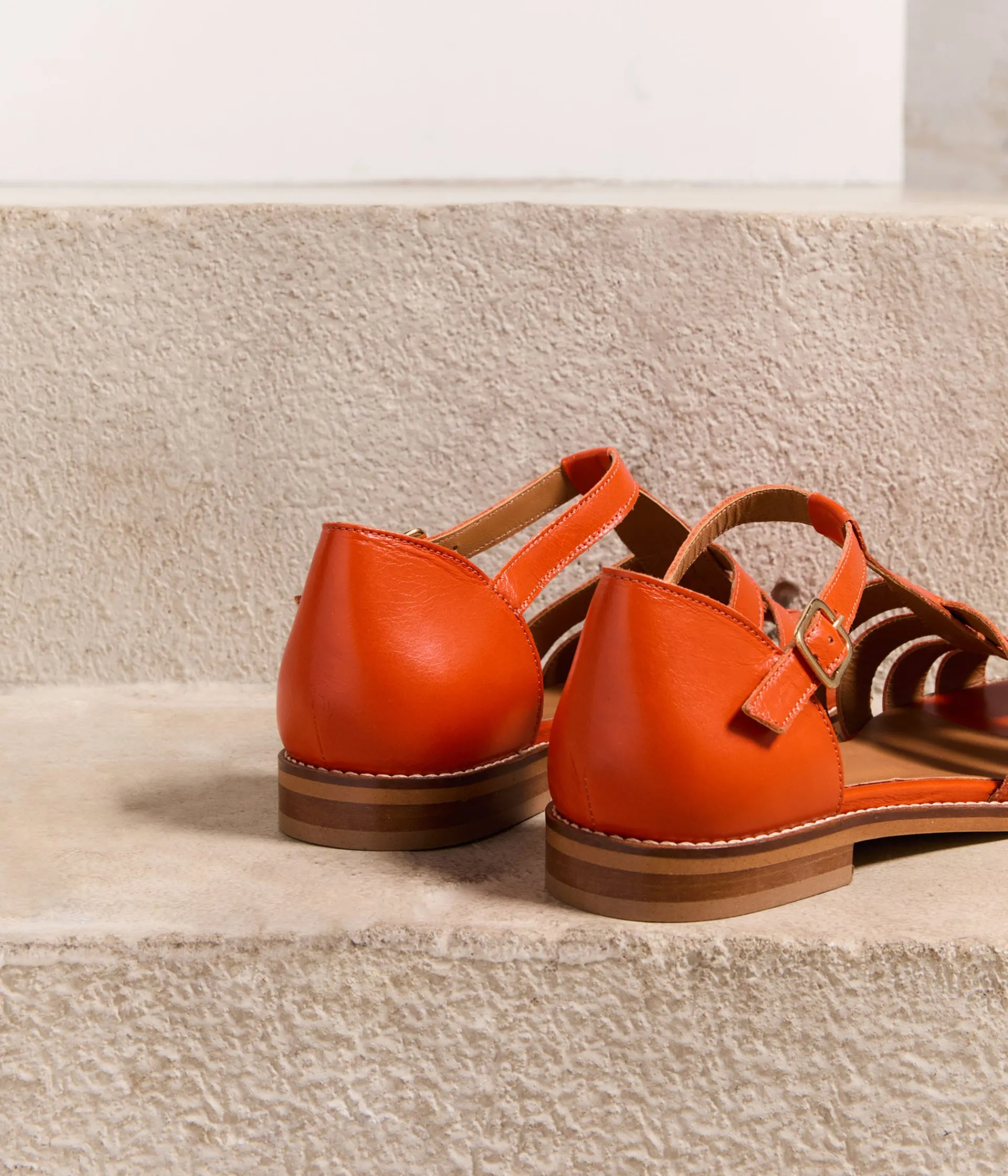 Femme Mellow Yellow Sandales-Sandales plates Valentine