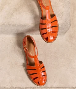 Femme Mellow Yellow Sandales-Sandales plates Valentine