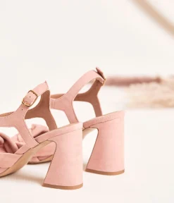 Femme Mellow Yellow Sandales-Sandales roses Gina