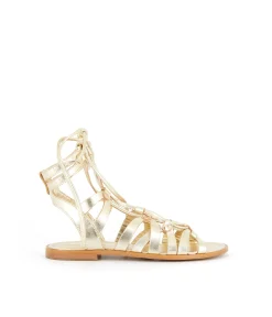 Femme Mellow Yellow Sandales-Sandales spartiates dées Golda
