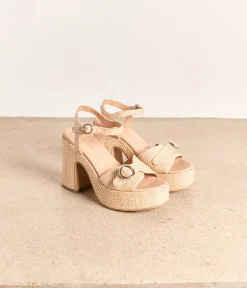 Femme Mellow Yellow Sandales-Sandales talon Anabella