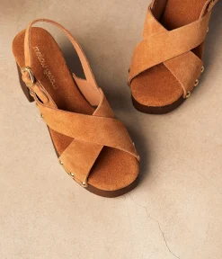 Femme Mellow Yellow Sandales-Sandales talon bois Sabine