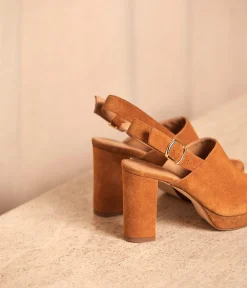 Femme Mellow Yellow Sandales-Sandales talon Sharon