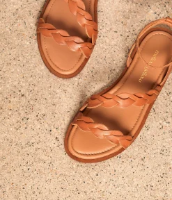 Femme Mellow Yellow Sandales-Sandales tressées cognac Selma