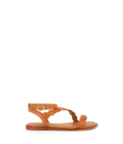 Femme Mellow Yellow Sandales-Sandales tressées cognac Selma