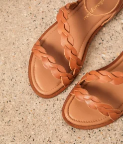 Femme Mellow Yellow Sandales-Sandales tressées cognac Selma