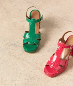 Femme Mellow Yellow Sandales-Sandales vernies Aude